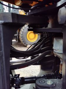 Yuchai Engine Powered Original 5 tonnes Mini chargeur frontal Forte chargeuse sur pneus d'occasion pour les industries agricoles Qualité assurée - Product Image 6