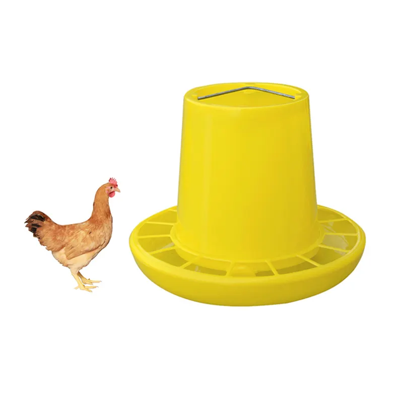 Farm use chicken feeder cup pan hen duck tube pollame metallo lineare hanging water pan chicken feeder per pollo bestiame