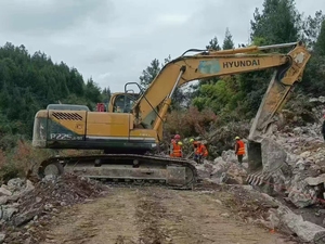 Excavadora de ruedas Hyundai 225LC-9T usada, Modelo 2020, 1, 2m3, capacidad de cubo, 22000kg, peso operativo, buenas condiciones, segunda mano para - Product Image 6
