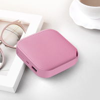 Produit tendance en vente flash, Powerbank à charge rapide 10000 mAh, batterie portable, mini Power Bank avec sangle de suspension