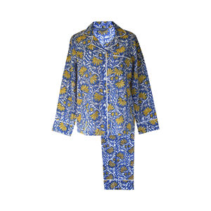 Pijama de Algodón de Buena Calidad Hongbo para Mujer, con Cuello de Solapa, Conjunto de Ropa de Dormir para Mujer - Product Image 5