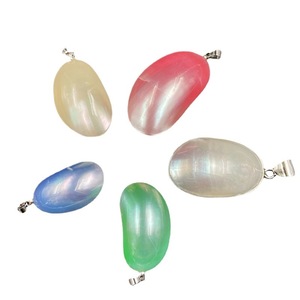 Collar con Colgante de Perla Mabe, Diseño de <span class=keywords><strong>Hada</strong></span> Tinker Bell, Estilo Romántico Francés, Diseño Simple y Moderno, Colorido - Product Image 5