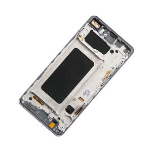 Pour Samsung S10 Plus / S10 + <span class=keywords><strong>G975F</strong></span>/<span class=keywords><strong>DS</strong></span> écran avec cadre téléphone portable LCD écran tactile numériseur - Product Image 2