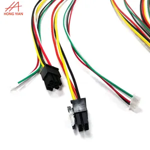 Nhà Máy Giá Tùy Chỉnh Micro Fit 3.0 Mét Nhà Ở 12pin Để 6pin + 6pin Molex 1.25 Mét Nối Lắp Ráp Cáp Ô Tô Dây Nịt