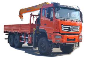 Grue de camion à bras droit de marque chinoise de 16 tonnes grue montée par camion à flèche télescopique hydraulique dépanneuses et dépanneuses - Product Image 5