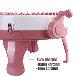 Máquina de Tejer <span class=keywords><strong>Sentro</strong></span> de 48 Agujas, Telar Inteligente de Tejido Circular, Máquinas de Tejer de Ganchillo con Contador de Filas - Product Image 2