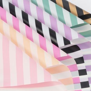Papel de Regalo Impermeable con Rayas Coloridas Estilo <span class=keywords><strong>Beetlejuice</strong></span> para Halloween, Papel para Envolver Ramos de Flores, Artículos de Halloween para Floristas - Product Image 2