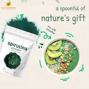 Integratore di Proteine Vegetali e Vitamine 454G, Polvere di Spirulina Biologica, Proteine e Vitamine - Product Image 5