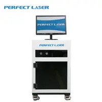 Máquina de gravação a laser 3d, vidro interno, gravação em cristal, cubo de vidro portátil, máquina de gravação a laser