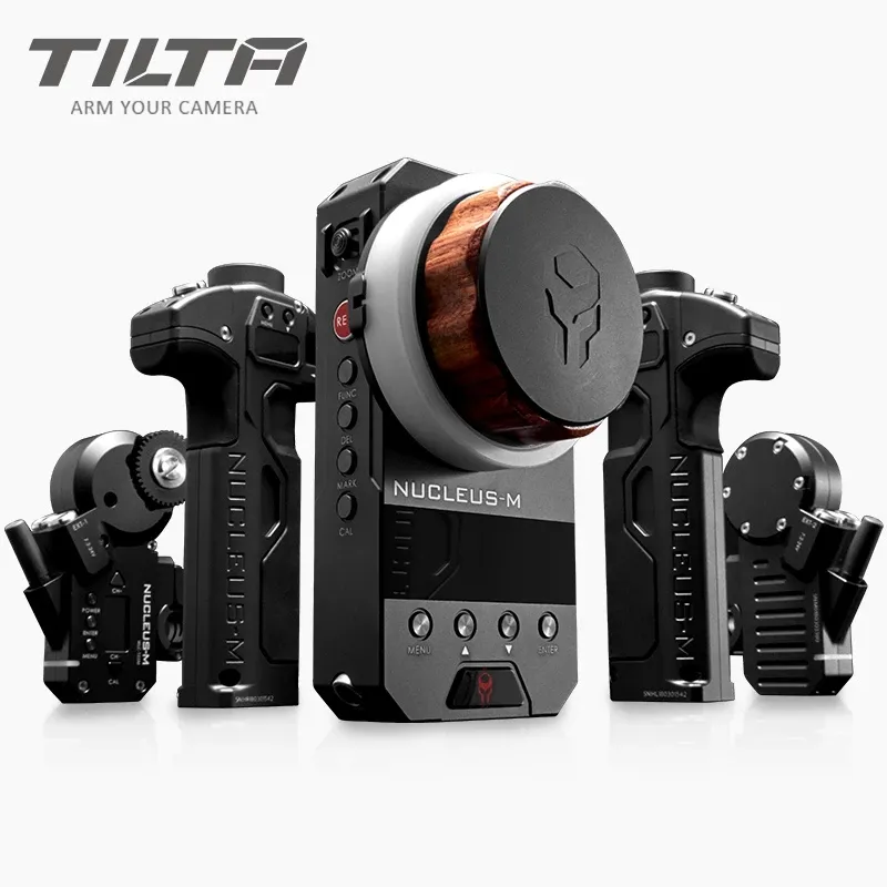 TILTA WLC-T03 Nucleus-M Wireless Follow Focus Lens Control System Nucleus M for 3-Axis Gimbal for Arri RED Tilta Max DJI RONIN S