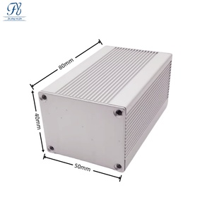 Boîtier en aluminium extrudé monobloc 50*40*80mm, boîte de commande anodisée, indice de protection IP54 pour contrôle industriel, communication, DIY PCB - Product Image 1