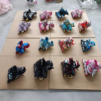 Patins à roulettes d'occasion pour enfants, adultes, hommes et femmes, vente en gros de chaussures d'occasion à des prix abordables