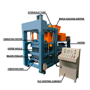 Hot Sale Block <b>Making</b> <b>Machine</b> Hollow <b>Brick</b> Molding Automatic Linkage Blocks <b>Brick</b> Vibration Forming <b>Machine</b> Production Line - Product Image 3
