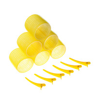 Bigoudis auto-agrippants sans chaleur pour coiffure, outils de coiffage adhésifs, rouleaux à cheveux auto-agrippants, vente chaude