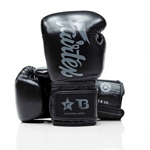 ถุงมือชกมวย Fairtex Booster แบบสั่งทำพิเศษ น้ำหนักเบา ระบายอากาศได้ดี ปิดข้อมือแบบ Hook Loop หนังแท้ สำหรับศิลปะการต่อสู้ - Product Image 5