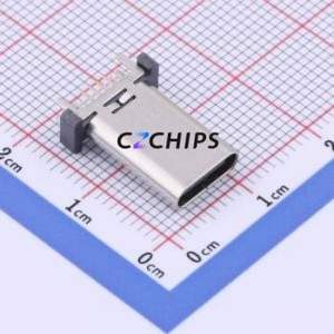 MC-110LD-L150 USB Connector Through hole Component (THT) Connector Type-C USB 3.1 Female Through Hole - Product Image 1