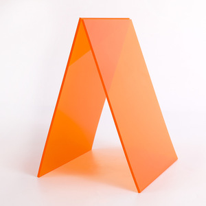 <span class=keywords><strong>Plaque</strong></span> en <span class=keywords><strong>polycarbonate</strong></span> solide transparente orange, anti-UV, haute résistance aux chocs, pour découpe CNC, directement de l'<span class=keywords><strong>usine</strong></span> - Product Image 1