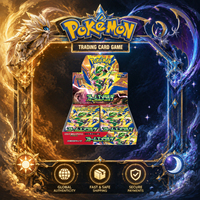 Caja de Sobres M6 Stormy Emerald, Versión Japonesa, Juego de Cartas Pokémon Serie MEGA, Caja Sellada Original y Auténtica