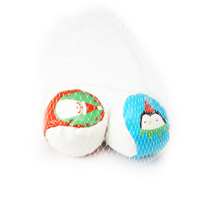 Promozione natalizia all'ingrosso Pvc Pu per bambini adulti Logo personalizzato stampa 2 pz Kick Ball Footbag Hacky Sack - Product Image 3