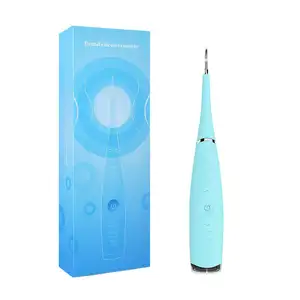 Raspador de Dente elétrica Remoção de Tártaro Limpo Polidor Stain Eraser Crianças Adulto Sonora escova de Dentes Kit Ferramenta de Remoção de Placa Cálculo