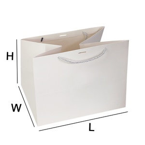 Sacs à provisions jumbo en carton personnalisés avec logo emballage cheveux blanc simple artisanat costume belle carte fabricant <span class=keywords><strong>de</strong></span> sacs en papier - Product Image 4