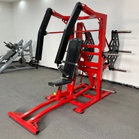 Équipement de fitness commercial à charge libre pour la musculation des bras et du dos, machine de développé couché incliné robuste
