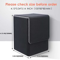 Boîte de rangement pour cartes avec pochettes de protection pour cartes à collectionner / TCG, étui personnalisé pour jeux sportifs, boîtes de sublimation pour la protection des jeux.