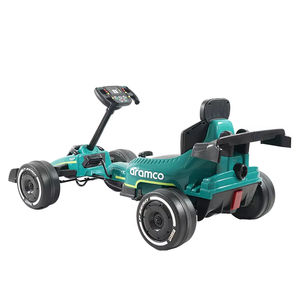 Voiture de karting électrique pour enfants sous licence <span class=keywords><strong>Aston</strong></span> <span class=keywords><strong>Martin</strong></span>, voiture de drift pour enfants, kart à quatre roues, voiture de course électrique, go-kart électrique pour enfants - Product Image 3