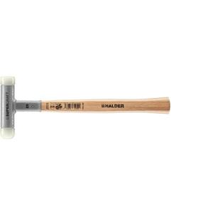 HALDER - 3366.230 baguettes à face souple SUPERCRAFT-avec manche ergonomique et verni en Hickory réduisant les vibrations et insert arrondi - Product Image 1