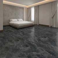 Baldosas Autoadhesivas de Vinilo con Diseño de Mármol Blanco y Negro, Resistentes al Agua, para Cocina y Baño