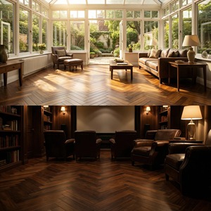 Parquet en bois d'azobé massif, système de verrouillage, compatible avec le chauffage par le sol, imperméable, écologique, pour chambre extérieure - Product Image 6
