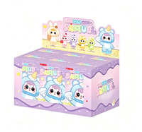 Authentique Samuel Hugs Ice Cream Adorable Porte-clés en peluche sur le thème des animaux Boîte mystère pour les plus de 14 ans
