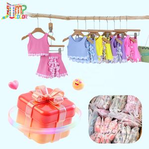 Ensemble jupe et débardeur sans manches Tiaose pour filles, boîte mystère, style yoga, avec nœud décoratif, short intégré, doux, décontracté, personnalisable, livraison rapide - Product Image 1