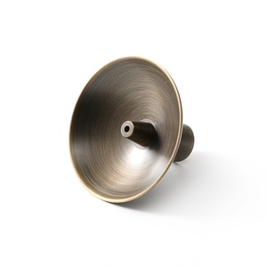 Porte-encens MAXERY vintage en laiton massif, style zen, brûleur d'arômes décoratif en métal bronze de qualité supérieure - Product Image 2
