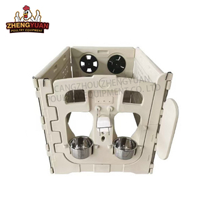Nueva llegada Grupo de granja lechera Becerro Hutch Stall Casa de ganado-pluma de becerro con biberón y cubo para la <span class=keywords><strong>venta</strong></span> - Product Image 6