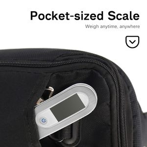 Digital Luggage <b>Scale</b> 50kg Portable LCD Display Battery Stainless Steel 1g Precision Kg/lb/oz Weight Balance Suitcase Travel - Product Image 4