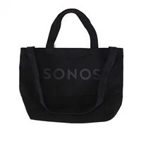 Grand Sac Fourre-Tout en Toile de Coton Personnalisable avec Logo pour Femme, Idéal pour le Week-end, le Shopping et l'École