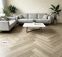 Plancher stratifié AC4 résistant à l'usure 8-12 mm, installation par clips, étanche, écologique, design moderne pour usage domestique et professionnel