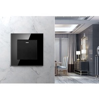 Interruptor de Pared NOVSKI de Nuevo Diseño para Iluminación del Hogar/ Estándar UE 16A 1 Tecla 2 Vías Tamaño 86*86mm