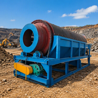 Crible rotatif à tambour haute capacité 100-300 TPH pour sable, gravier et terreau – Machine de criblage robuste à vendre