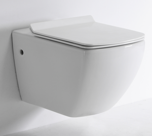 <span class=keywords><strong>Toilette</strong></span> suspendue de style européen avec couverture de siège souple UF articles sanitaires <span class=keywords><strong>toilette</strong></span> suspendue murale flottante sans monture - Product Image 4