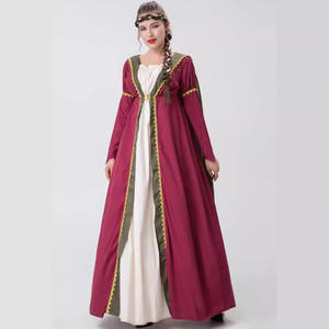 Disfraz de Halloween Corte <span class=keywords><strong>Drama</strong></span> Cosplay Juego de rol Reina Capa Disfraz de actuación - Product Image 5