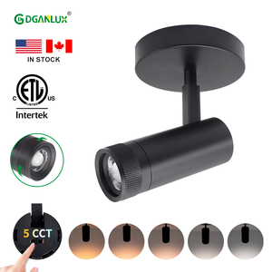 Thiết kế hiện đại <span class=keywords><strong>Focus</strong></span> đèn bán lẻ tại chỗ chiếu sáng 20W 12W nhôm đen <span class=keywords><strong>LED</strong></span> COB 5cct màu có thể điều chỉnh bề mặt gắn kết ánh sáng theo dõi - Product Image 2