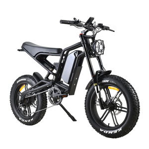 Vélo Électrique Tout-Terrain UE216 à Pneus Larges, 20 Pouces, 7 Vitesses, 750W, avec Batterie au Lithium Amovible 48V – Vélo à Assistance Électrique 500W – Offre Spéciale - Product Image 3
