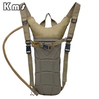 Sac à dos d'hydratation tactique antivol KMS Casual Water Bag avec poche à eau de 3L pour les activités de plein air et la course à pied