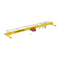 Ponts roulants monopoutres industriels HD de 1 à 20 tonnes, conformes CE ISO, à commande VFD, faible bruit, anti-oscillation, pour une efficacité optimale