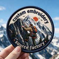 Parches Bordados Personalizados, Insignias con Logotipo Termoadhesivas, Venta al Por Mayor de Fábrica, MOQ Bajo, Muestra Gratuita