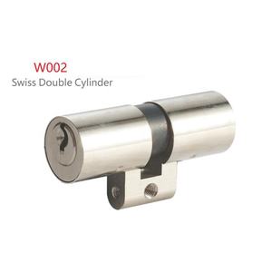 Laiton Suisse Allemagne Double profil rond suisse Cylindre de serrure Cylindre suisse - Product Image 1