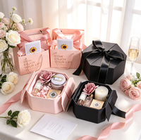 Cadeaux de mariage personnalisés avec logo de luxe pour la Saint-Valentin, cadeaux pour invités, parfum, serviette, tasse, emballage cadeau recyclé