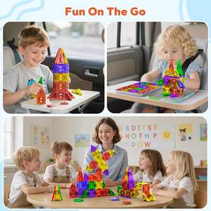 Juguete de Bloques de Construcción Magnéticos Portátil de Alta Calidad, Adecuado para la Educación Preescolar para Entrenar el Cerebro de los Niños - Product Image 6